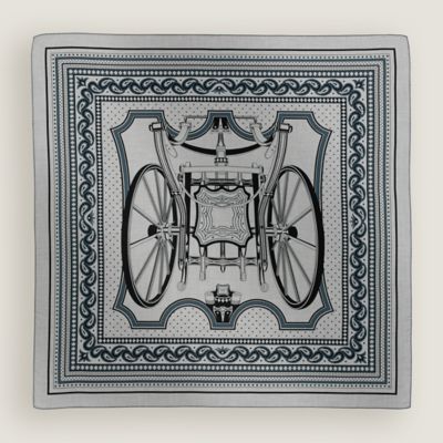 HERMES Chale 140 Les Roues de Phaetion バンダナ Les Roues de Phaeton Bandana shawl 140 | Hermès Netherlands
